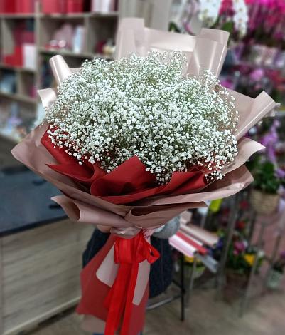 Букет цветов из: Гипсофила в Березанской