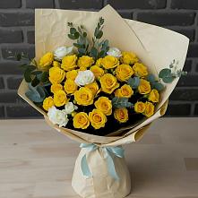 Букет цветов из:  Розы в Березанской