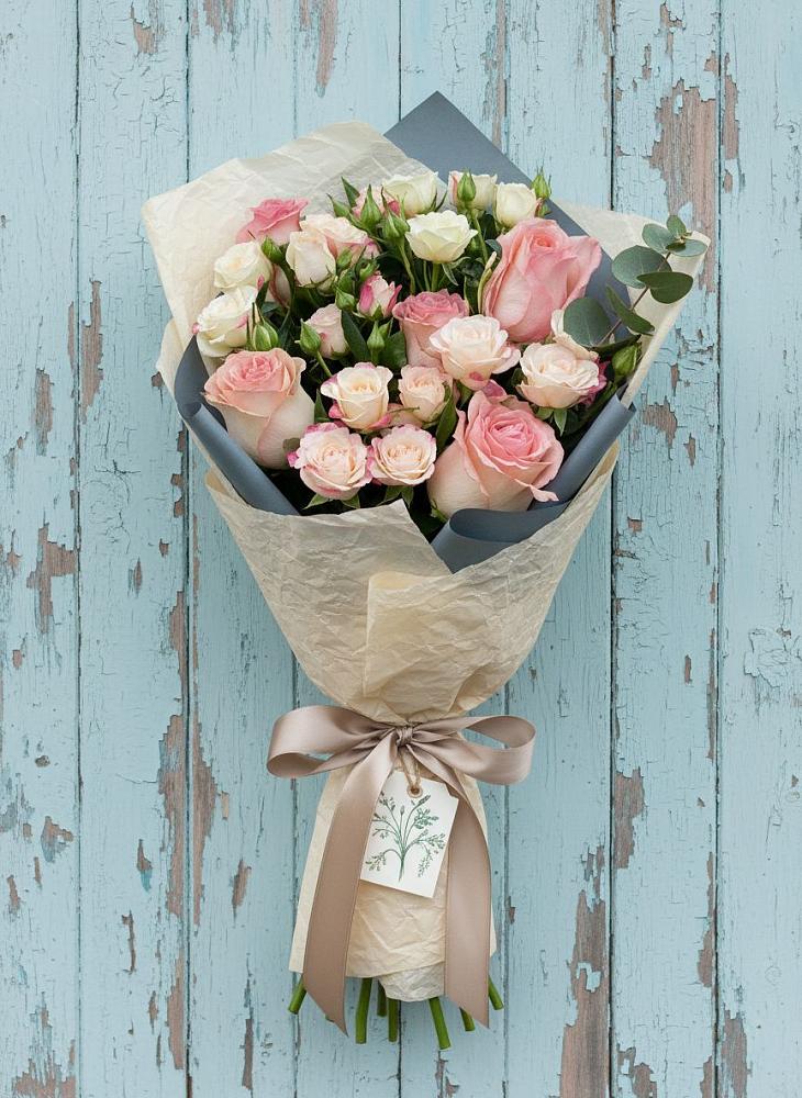 Букет цветов из: Розы в Березанской