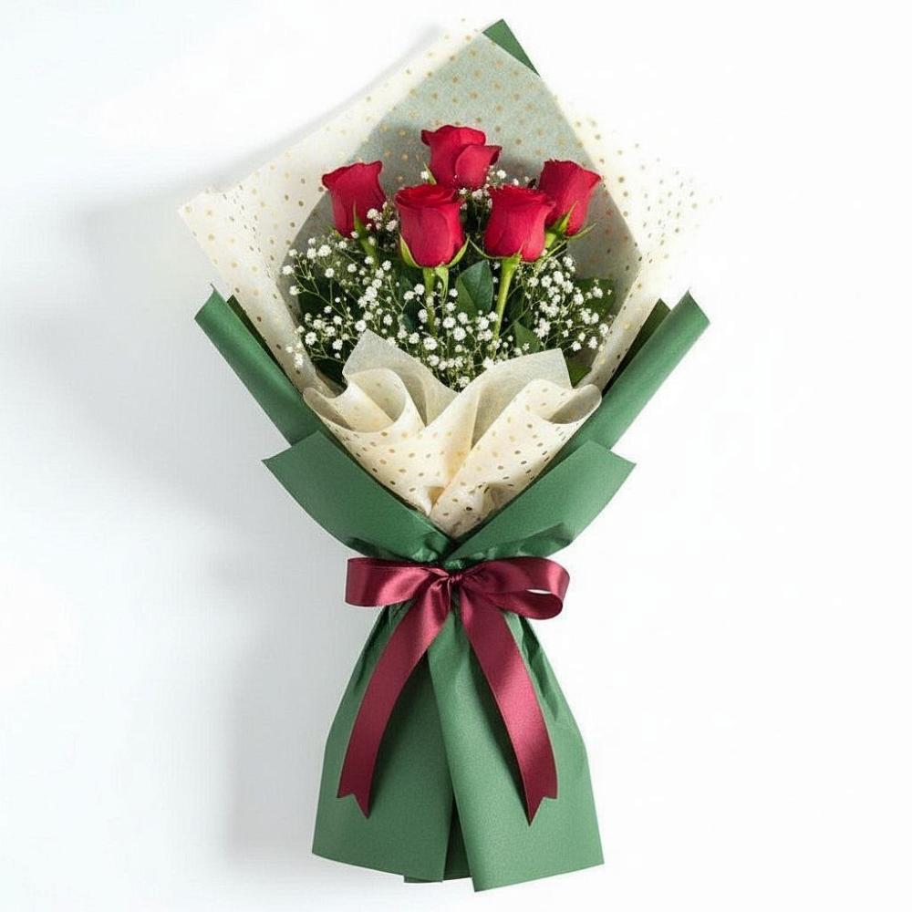 Букет рубиновое очарование в Березанской Букет цветов из: Розы в Березанской