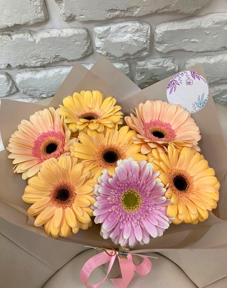 Букет цветов из: Герберы в Березанской