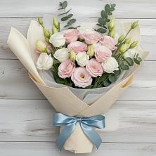 Букет шампанское в Березанской Букет цветов из: Лизиантусы в Березанской