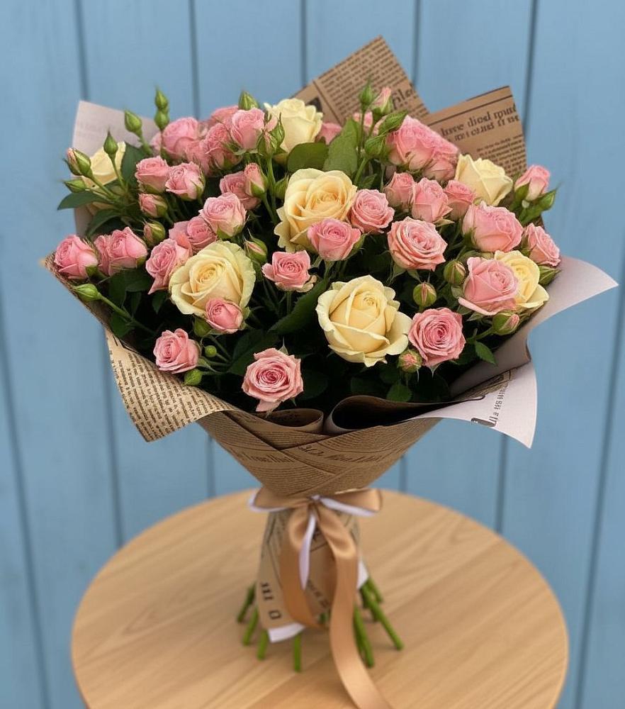 Букет варенье из роз в Березанской Букет цветов из: Розы в Березанской