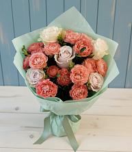 Букет влюбленный романтик в Березанской Букет цветов из: Розы в Березанской