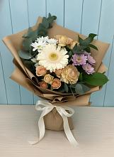 Букет цветов из:  Герберы и Хризантемы #REPLACE_PRED# Березанской