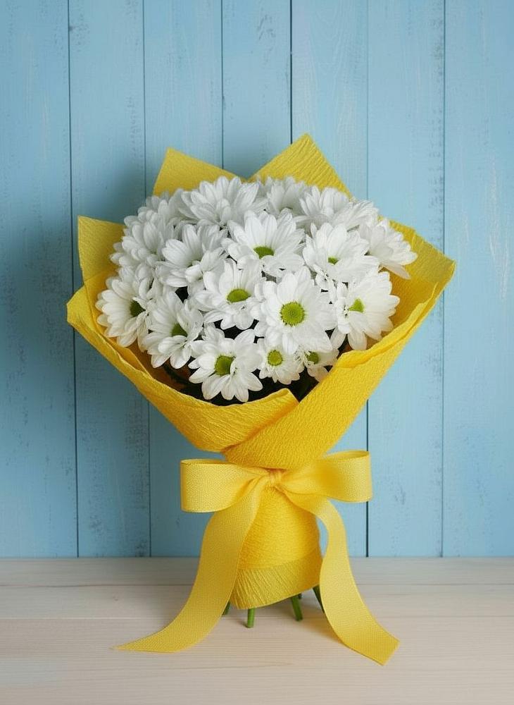 Букет цветов из: Хризантемы в Березанской