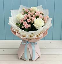 Букет цветов из:  Розы в Березанской