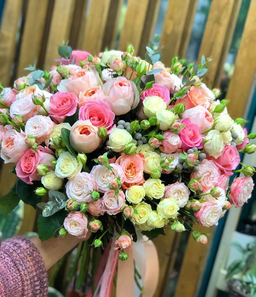 Букет цветов из: Розы в Березанской