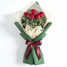 Букет рубиновое очарование в Березанской Букет цветов из: Розы в Березанской