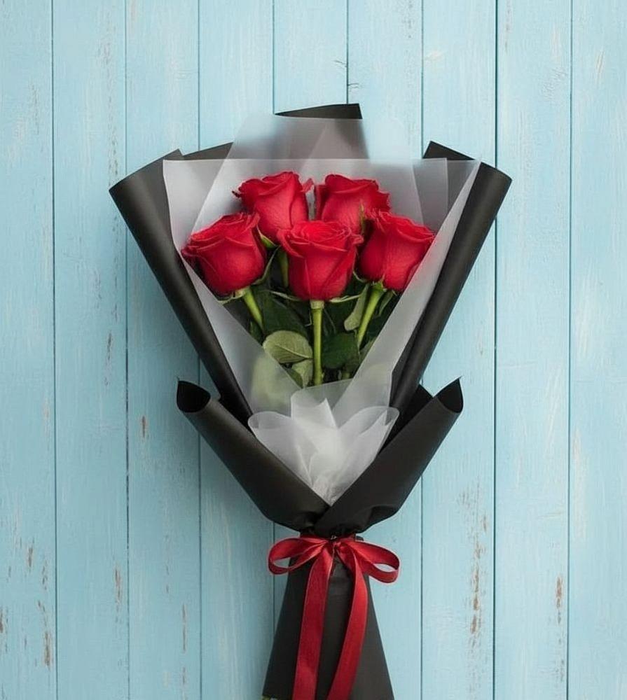 Букет в ритме города в Березанской Букет цветов из: Розы в Березанской