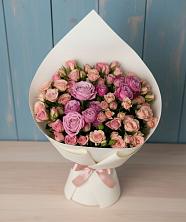 Букет Нежная розовость в Березанской Букет цветов из: Розы в Березанской